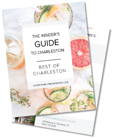 The Insider's Guide to Charleston Booklet