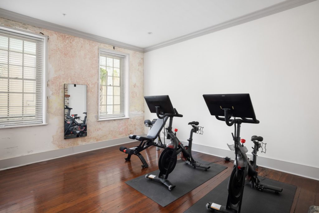 Work out amenities at Residences at Zero George