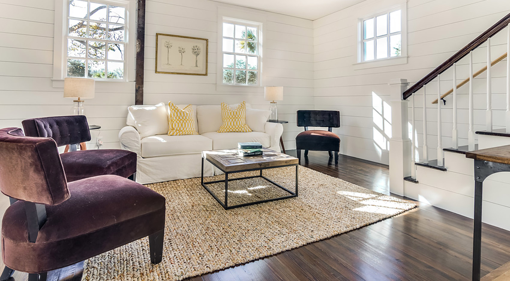 Living room in Charleston SC 