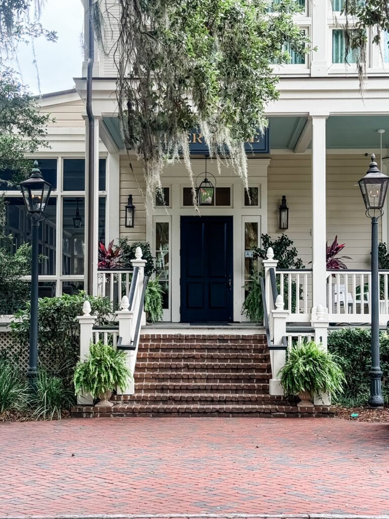 exterior view of the River House in Wilson Village Palmetto Bluff SC